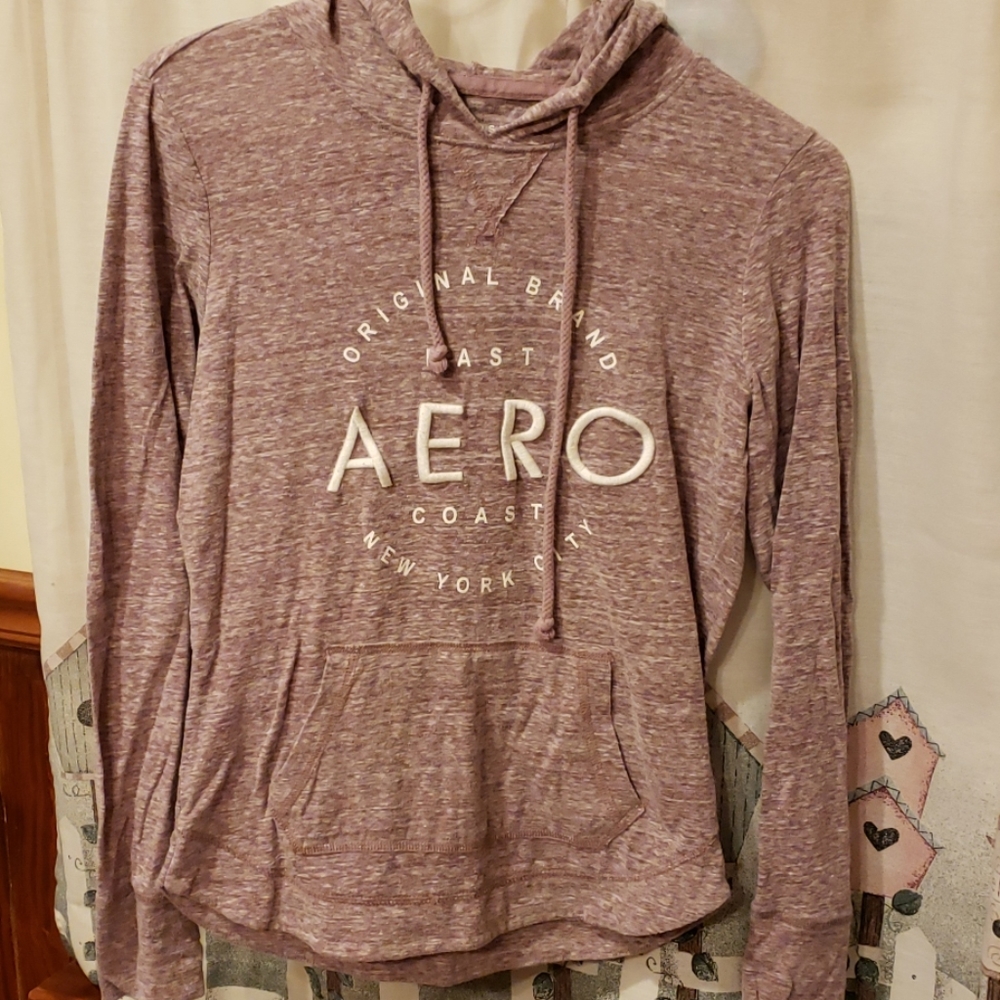 Long sleeve hooded tshirt
